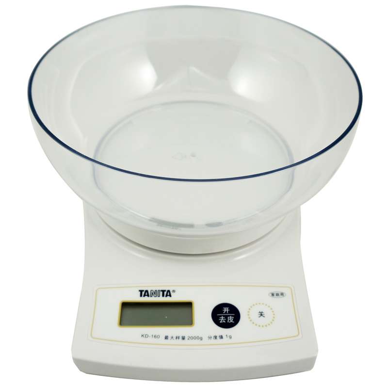Japan TANITA Bailida small electronic scale KD-160 electronic cooking scale Food scale baking scale 2kg 1g