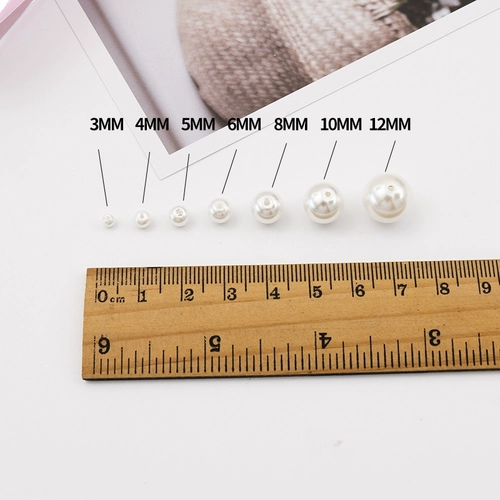 Белая качественная китайская шпилька из жемчуга ручной работы с кисточками, тычинка