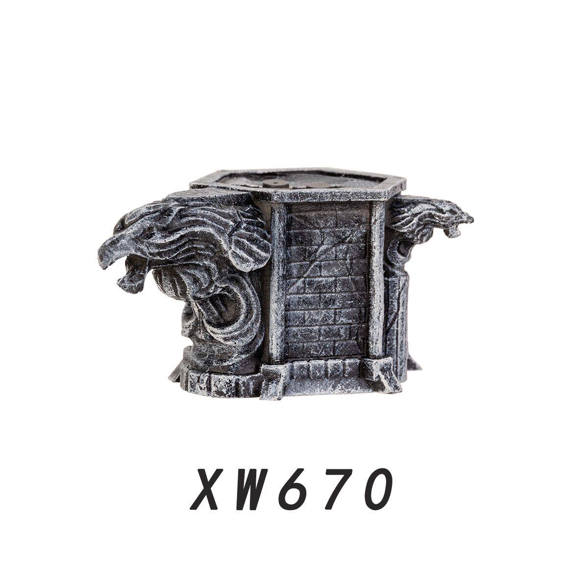 Children's Puzzle Toys XW670 Third Party Assembled Building Blocks Human accessories Batman Stone Like Platform Base-Taobao