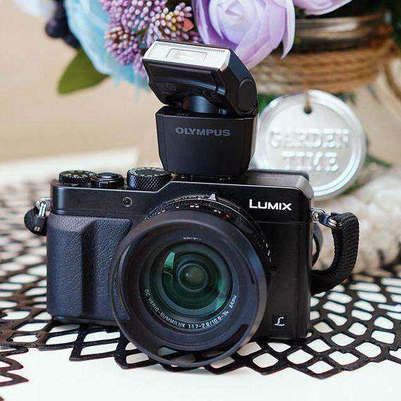 Olympus Olympus FL-LM3 Flash EM5II PENF LX100 II S1 D-LUX7