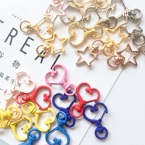 Золотой брендовый аксессуар, золотая ручка ручной работы, креативный брелок, «сделай сам», розовое золото, популярно в интернете