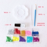 Упаковка из неосязаемого перламутра ручной работы, набор инструментов для имитации воронения, пинцет для тимбилдинга, яркое масло, блестки из ракушек