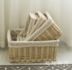 hộp đựng đồ có khóa Wicker mây vườn lưu trữ giỏ gia đình thiết bị lưu trữ tạp chí snack hộp lưu trữ mây giỏ túi vải đựng đồ Trang chủ