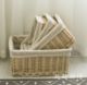 hộp đựng đồ có khóa Wicker mây vườn lưu trữ giỏ gia đình thiết bị lưu trữ tạp chí snack hộp lưu trữ mây giỏ túi vải đựng đồ