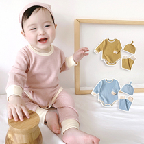 Baby Suit Bag Fartsuit Spring Autumn Season for men and women Baby autumn clothes Autumn pants Triangle Harvest lingerie Sleepwear Home Clothing Home Clothing