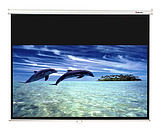 Guaranteed 120 inch 150 inch 16:10 electric screen high definition white plastic white glass fiber projection screen cloth