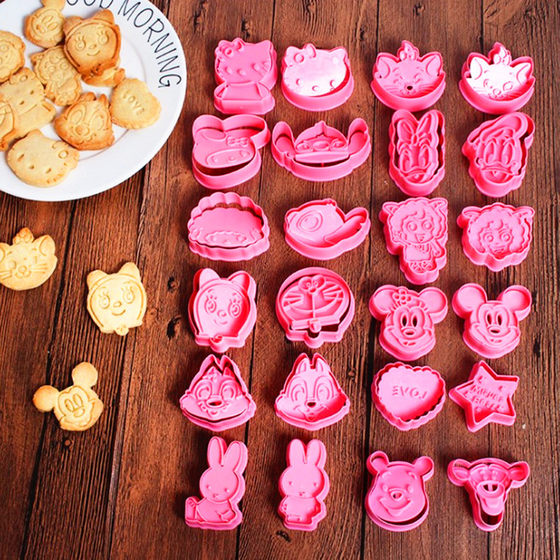 圣诞节卡通饼干模具 蛋糕烘焙diy工具凤梨酥模慕斯圈水果馒头切模