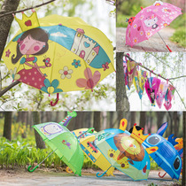  Childrens umbrella Kindergarten creative cartoon umbrella Parasol Princess umbrella Male and female baby umbrella Child child safety umbrella