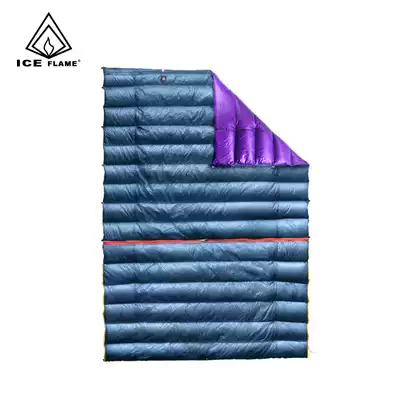 ice flame ice flame butterfly dance two-piece multi-function ultra-light version can wear outdoor quilt 7D bottomless UL sleeping bag