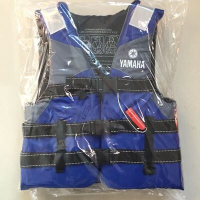 YAMHA Mountain Leaf Life Vest Adults With Mouth Whistle Cross With Foam Marine Working Life Jackets