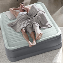  Intex inflatable bed Bedroom double-layer plus high inflatable mattress Double lunch break single household portable punching air cushion bed
