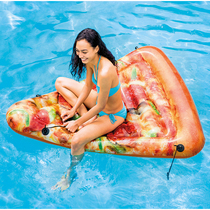 New products INTEX pizza floating row single floating row inflatable floating bed water bed water air cushion 58752