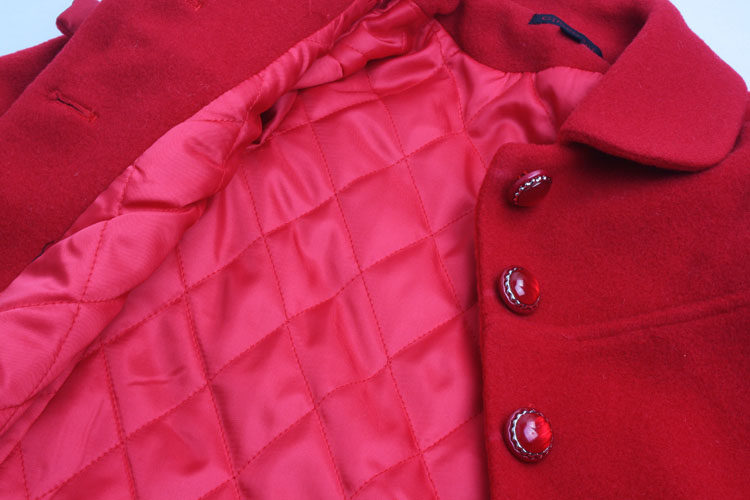 Manteau pour fille GIMETTONI en laine - Ref 2162375 Image 47