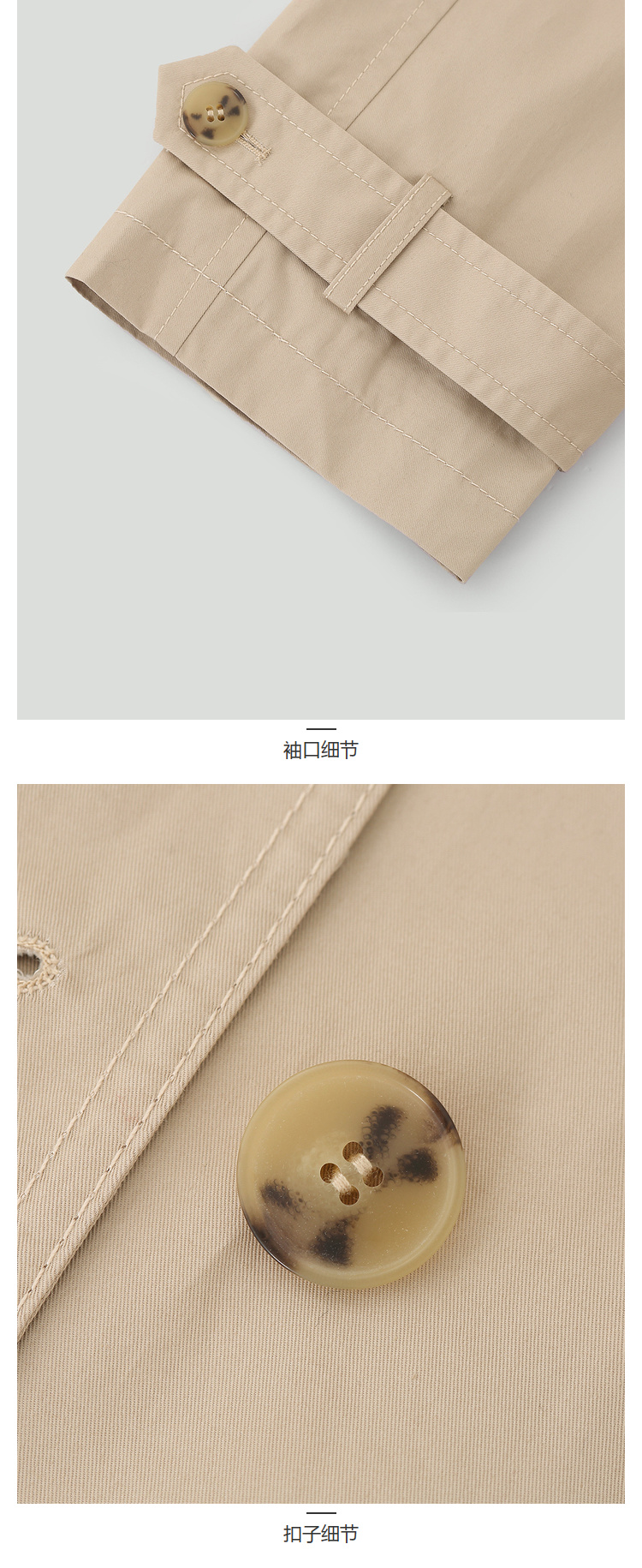 Trench pour femme BROADCAST  en Coton - Ref 3227789 Image 20