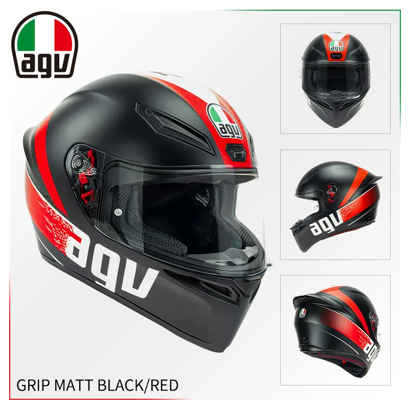 AGV Полушлем, гоночный шлем для мужчин и женщин противотуманной