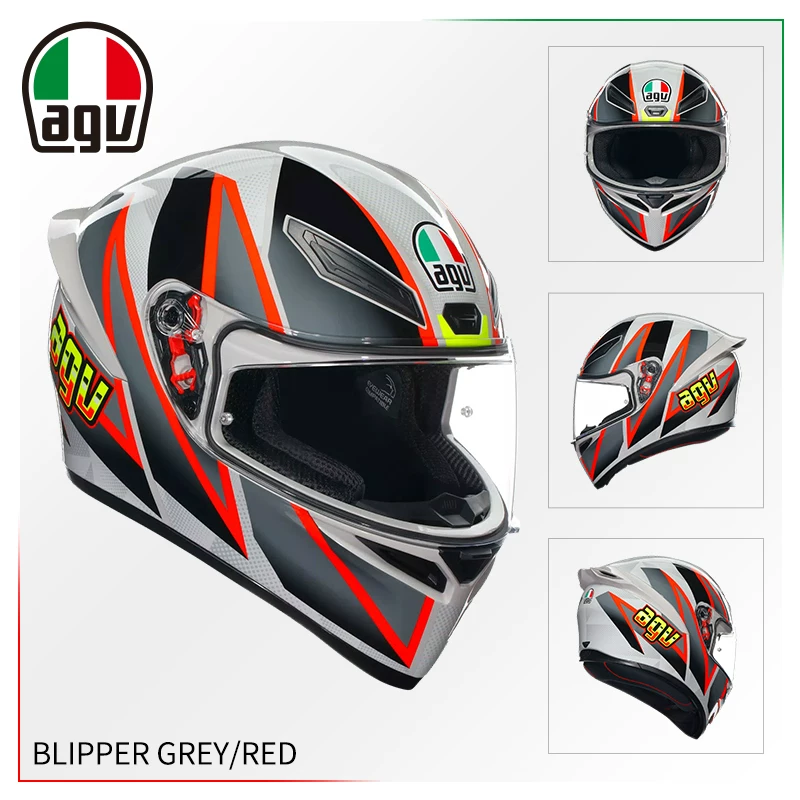 AGV Полушлем, гоночный шлем для мужчин и женщин противотуманной