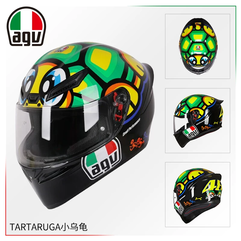 AGV Полушлем, гоночный шлем для мужчин и женщин противотуманной