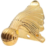 韵畅 Аппаратное обеспечение поддержки кода ноги имитация золотой мебели нижняя и нижняя сплава деревянная коробка подарочная коробка подарочная коробка нижняя четыре фута украшения