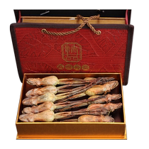 Mountain native Changbai mountain forest frog dried gift box whole dried snow clam 15g*10 pieces Northeast snow clam oil