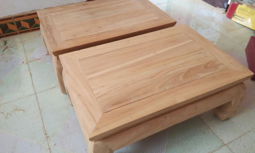 Solid wood kang a few old elm wood dwarf table tatami tea table window sill small table minimalist kang square table short table for home