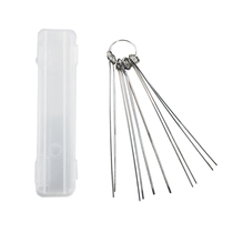  Stainless steel through-needle through-hole needle Circuit board through-hole desoldering maintenance through-needle 1 set 1 box 10 kinds of specifications