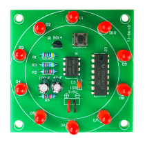 Electronic lucky turntable kit Simulation lottery welding assembly teaching practical training fun DIY production spare parts