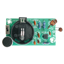 Simple fmFM wireless microphone transmitter plate welding kit electronic teaching experiment assembly training DIY parts