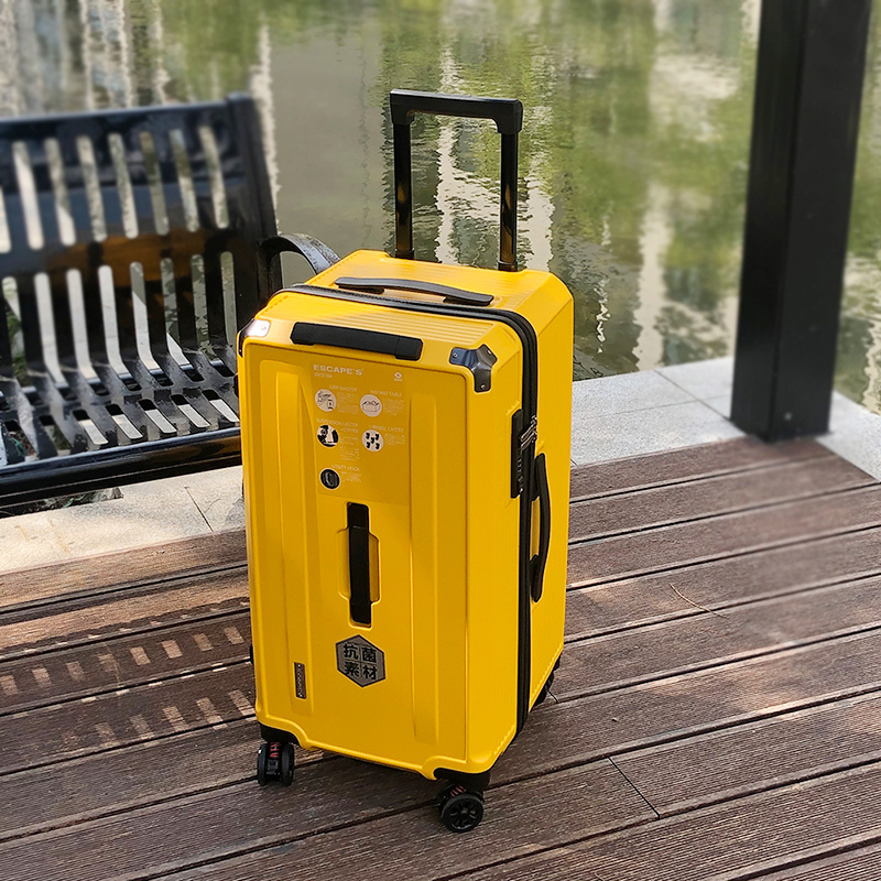 Exported to Japan, Ultra-Quiet Suitcase, Large Capacity, Female Influencer ins Password Lock Box, Shockproof, Universal Wheel Trolley Case