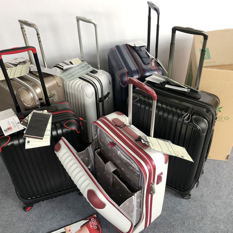 Male And Female Opening Front Suitcase Business Hinomoto Mute Wheel Small 20 Inch Boarding Box Suitcase