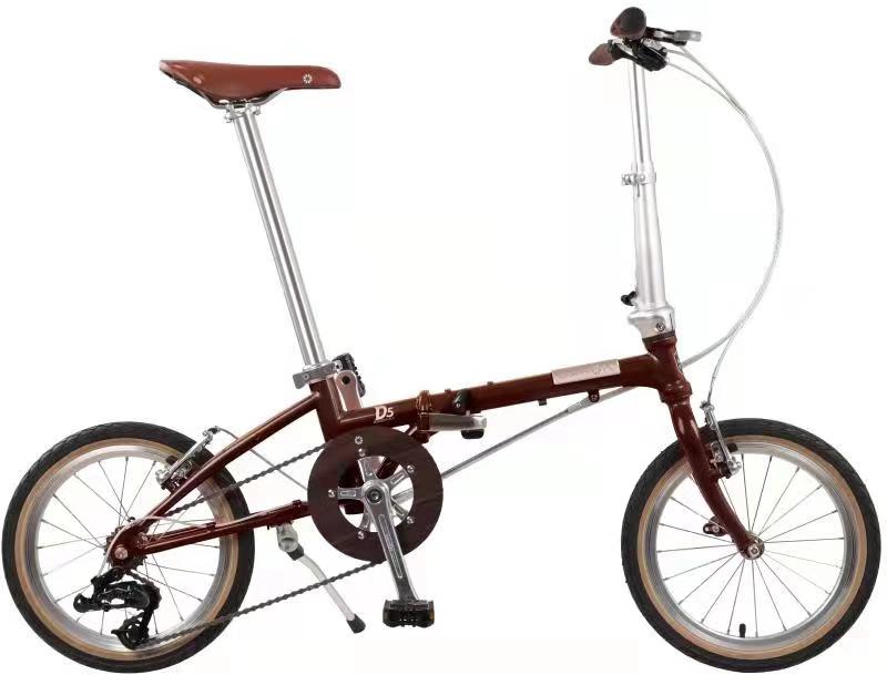 Delivery 100 Shanghai can self-mention the big line D5 folding car DAHON HAC653 retro steel frame 5 variable speed 16