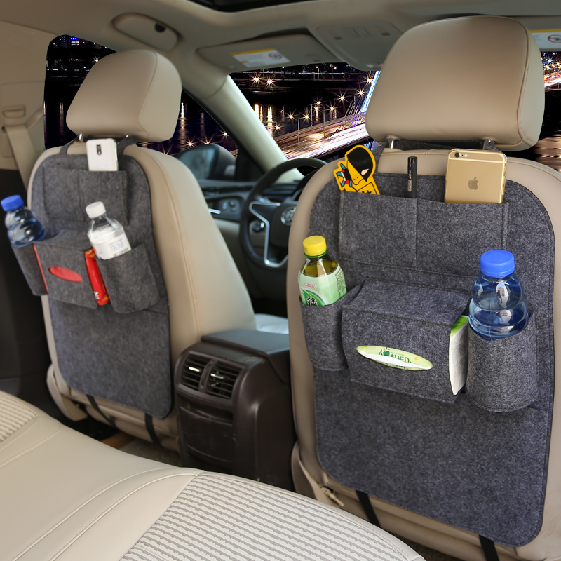 Car Seat Cashier Bag Bag Multifunction Seat Back Set Things Bag Storage Bag Children Safety Seat Anti Kick Mat