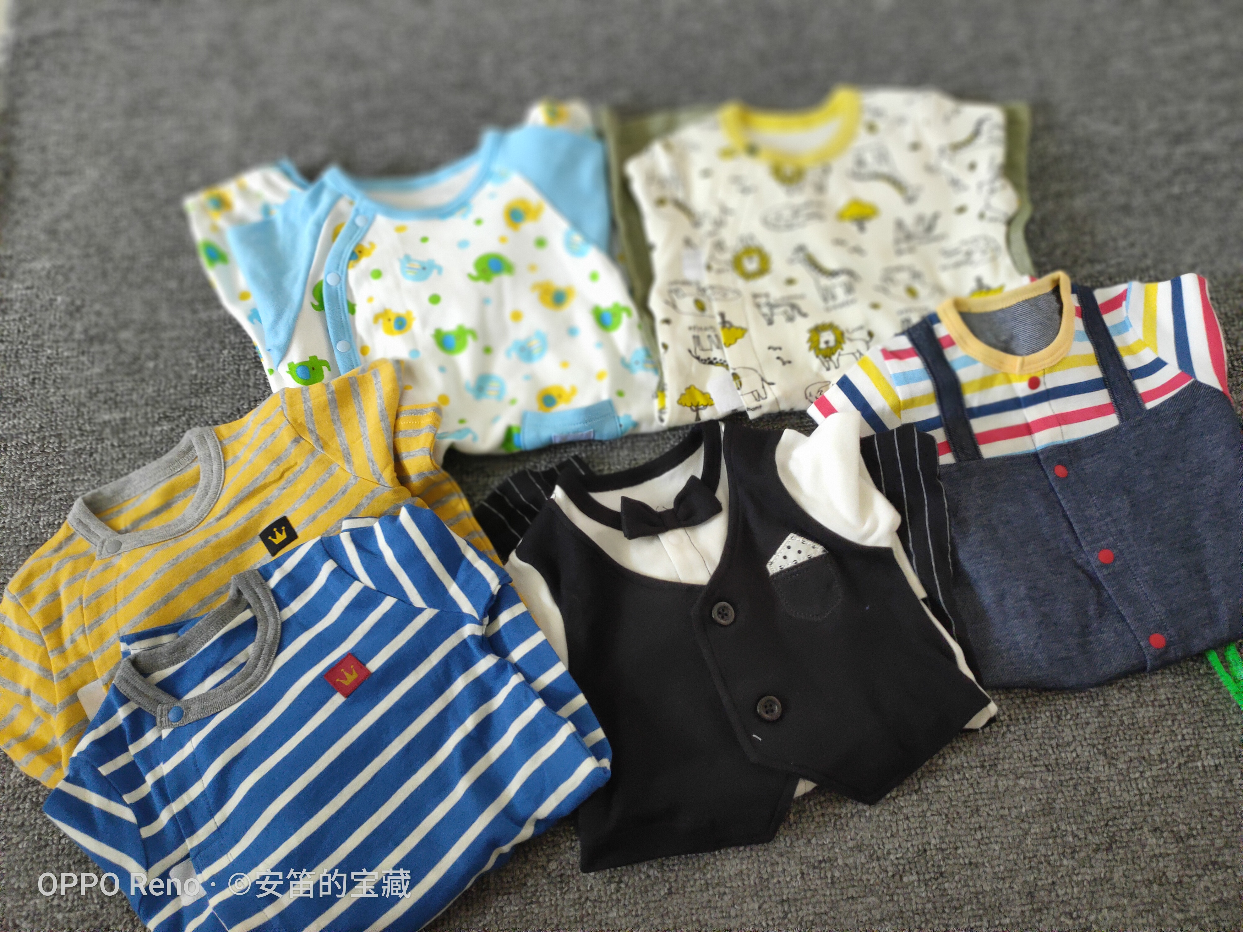 Clearance West S House and its pure cotton series newborn must wear romper sleeping bag spring and autumn four seasons