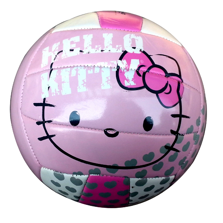 Xuất khẩu ban đầu thế hệ thứ hai dày Hello Kitty Số 5 bóng chuyền sinh viên bóng chuyền kiểm tra đào tạo mềm bóng chuyền 	lưới bóng chuyền hơi nữ	