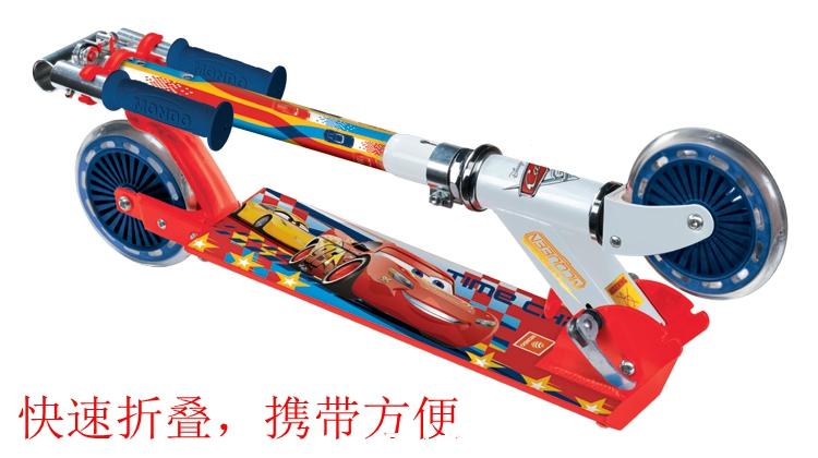 Gốc xác thực có thể gập lại có thể điều chỉnh cao và thấp 2 bánh xe scooter xe đẩy Spiderman và xe tay ga khác nhôm hợp kim magiê xe điện 2 bánh tự cân bằng 