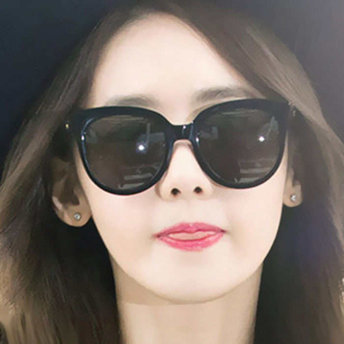 gm sunglasses female 2018V brand of linen stars with the same ilusion brand cat eye sunglasses female