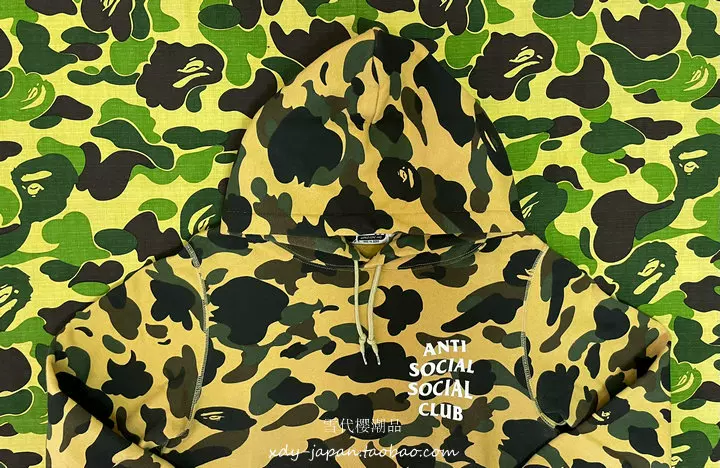 Худи (BAPE x ASSC) лимитированное камуфляжное, M, коллекционная коллаборация