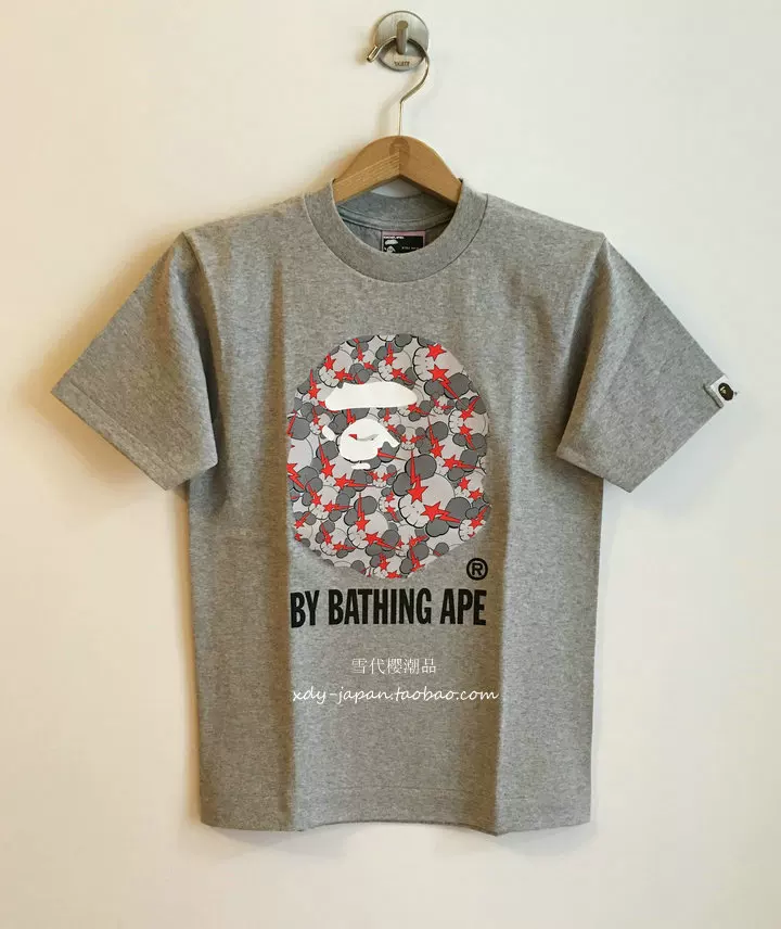 Футболка (BAPE x KAWS) Big Ape Head Tee, камуфляж Star Wars, размер XS, новая