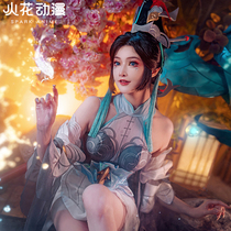 King of glory cos suit big Joe White Crane God cosplay game antique full set of cosplay clothing