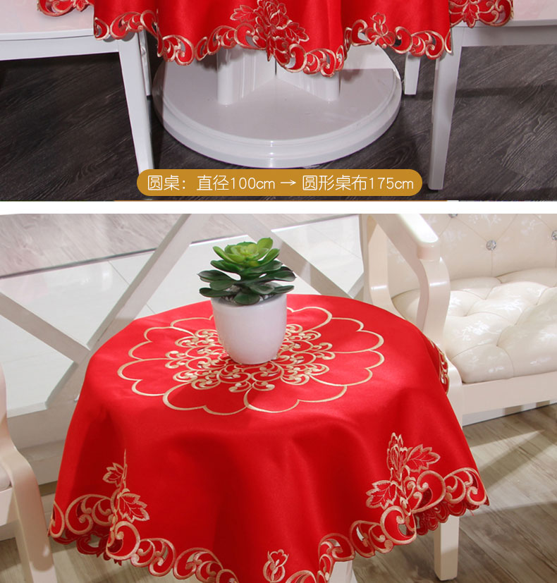 Khăn trải bàn tròn vải retro khách sạn bàn cà phê cờ bàn TV tủ đầu giường bàn ăn vải bàn và ghế đệm bàn mat khăn trải bàn nhỏ bán khăn trải bàn