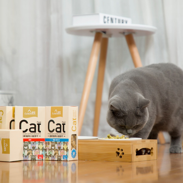 路斯猫饼干猫咪零食用品小鱼干营养猫罐头猫薄荷猫草成幼猫磨牙棒