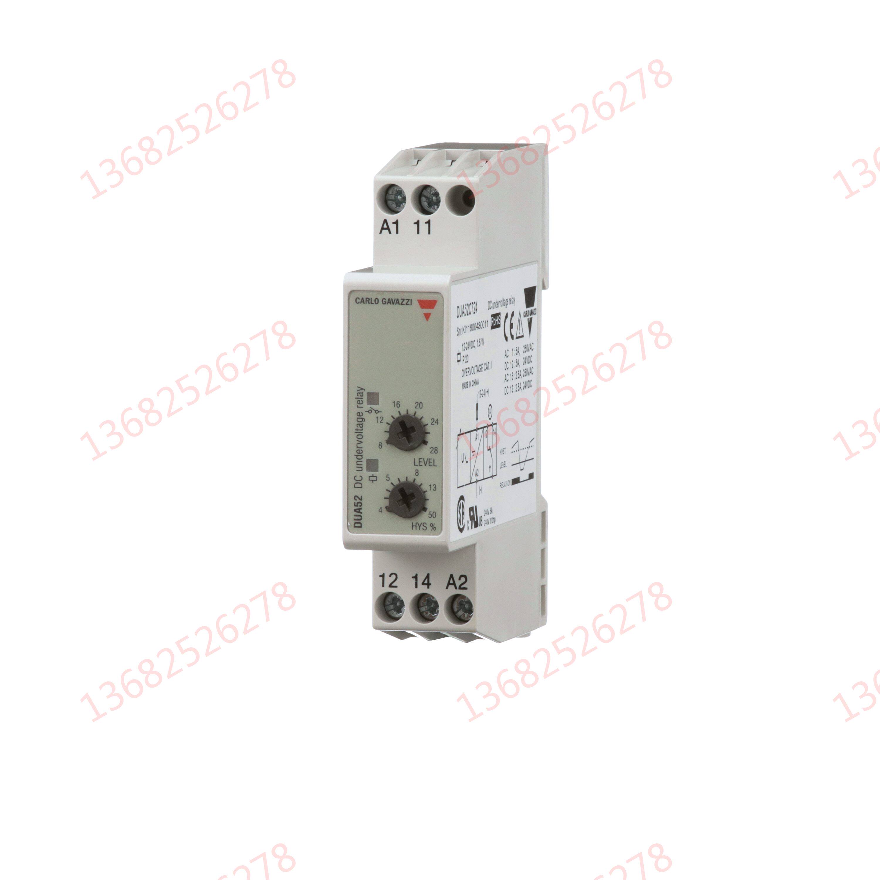 DUA52C724B002 Motor Power Circuit Breaker Undervoltage Protector Monitor Motor Pump Relay