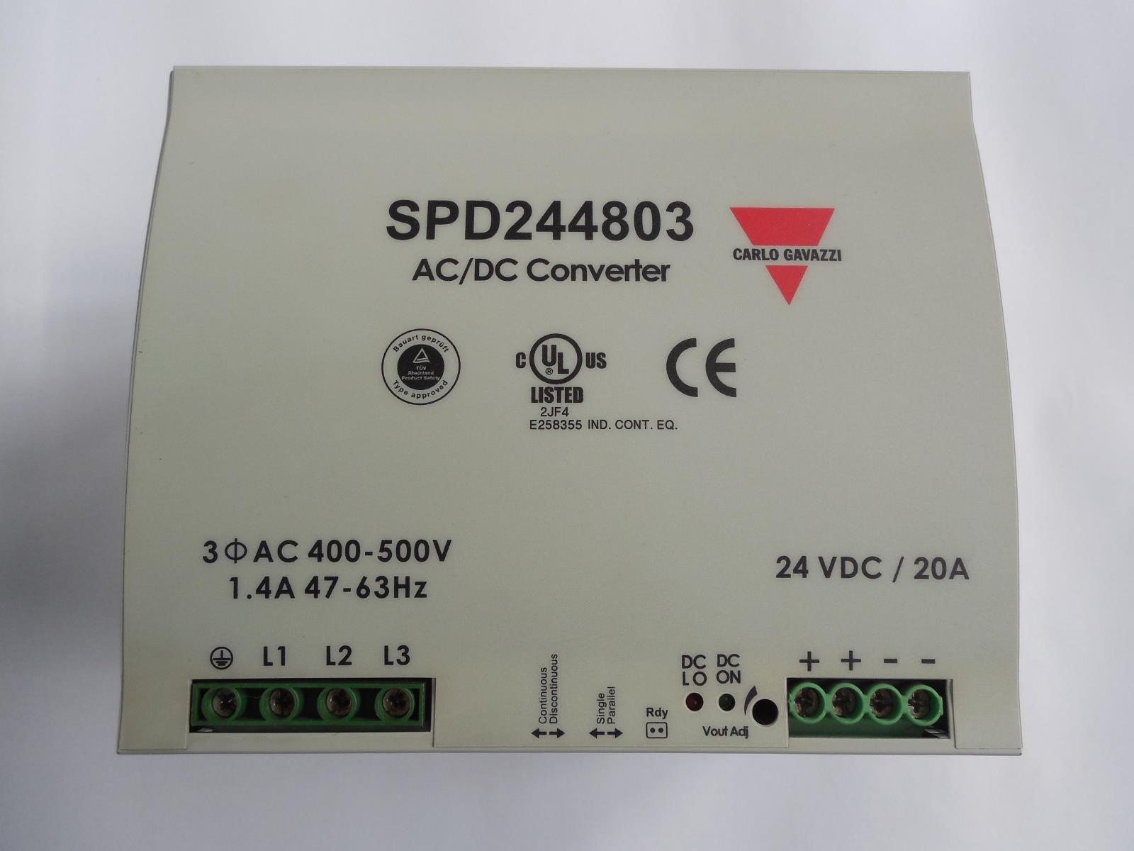 SPD244803 Swiss Jiale new original CARLO GAVAZZI rail three-phase switching power supply