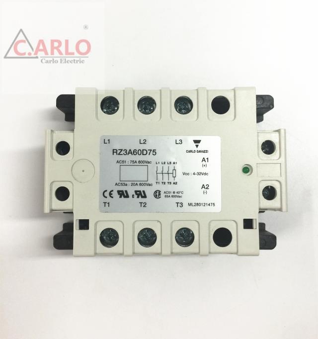 RZ3A60D75 Swiss Jiale original European quality three-phase solid state relay CARLOGAVAZZI