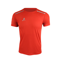 Besuto North Stantsports running fitness cross-country sweat absorption quick-drying reflective super light men and women split short sleeve t-shirt