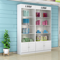  Glass cosmetics display cabinet European-style display rack display cabinet container with lock sliding door product cabinet free combination