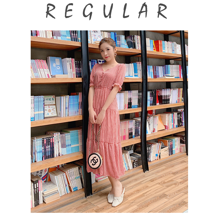 Váy yếm kiểu Pháp rất bất tử 2019 mùa hè mới kẻ sọc dài váy retro nghệ thuật thắt lưng nữ - Sản phẩm HOT đầm dạ hội đẹp