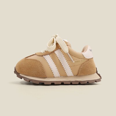 Baby Sneakers Autumn and Winter Fleece-lined Two Cotton Baby Soft Bottom Toddler Shoes Boy's Thin Shoes Girls' Casual Shoes — 1