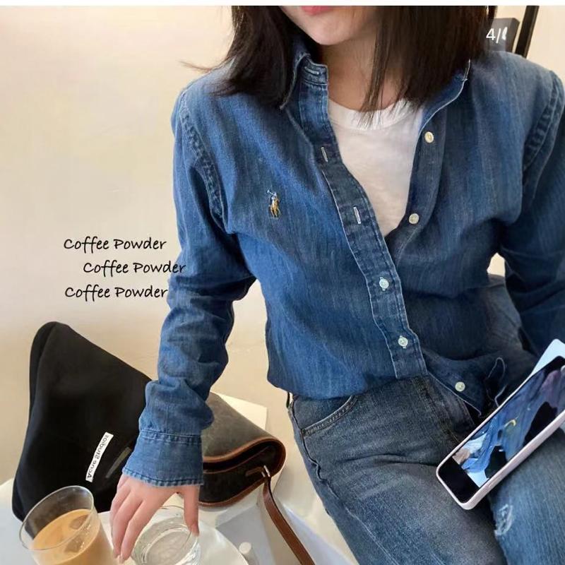 「Domestic Spot」 Authentic Raff Rl Boys' Denim Shirts