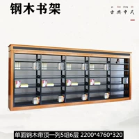 Однопользованная стальная и древесная колонка пять полос (6 -й этаж)