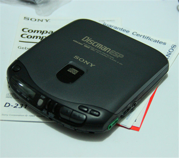 Купить CD-плеер Японский оригинал полный Сони д-231 портативный CD ...